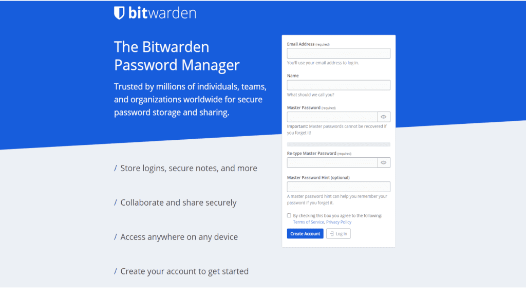 Secure your Bitwarden account