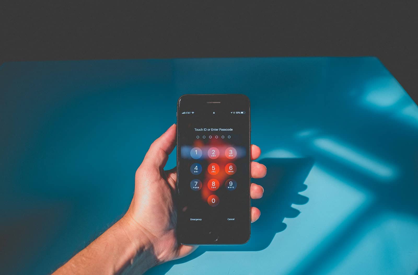 Wordpress, Hosting, Security, person holding iPhone