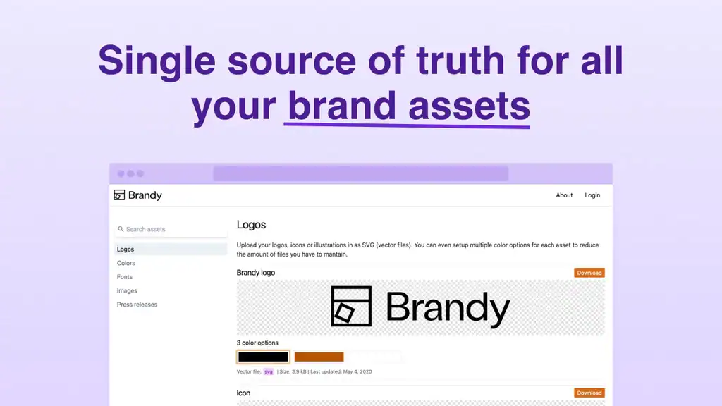 Brandy, Asset Management, Brand Guidelines, Corporate identity, Logo, AppSumo, Lifetime Deals, software, productivity, automation, small business scaling