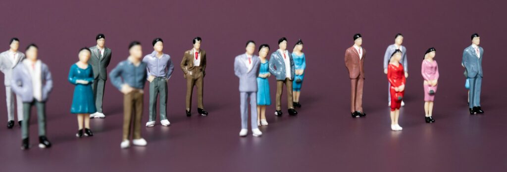 a group of people standing on a stage